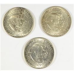 1954 (P,D,S) WASHINGTON/CARVER COMMEN HALF DOLLARS AU/BU