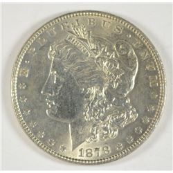 1878 7 TF MORGAN DOLLAR AU/BU