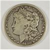 Image 1 : 1880-CC MORGAN DOLLAR VG/F