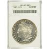 Image 1 : 1881-S MORGAN DOLLAR ANACS MS-62 DMPL