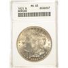 Image 1 : 1921 MORGAN DOLLAR ANACS MS-63