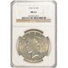 Image 1 : 1927-D PEACE DOLLAR NGC MS-61