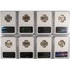 Image 2 : LOT OF ( 8 ) 1943-P JEFFERSON NICKELS, NGC (7) MS-66 (1) MS-65