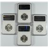 Image 2 : ( 4 ) 1955 WASHINGTON QUARTERS, NGC MS-65
