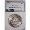Image 1 : 1884-O MORGAN SILVER DOLLAR, PCI MS-66 WHITE!