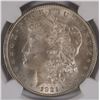 Image 2 : 1921 MORGAN SILVER DOLLAR, NGC MS-64