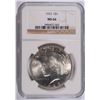 Image 1 : 1923 PEACE SILVER DOLLAR, NGC MS-66 TOUGH!