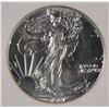 Image 2 : 1987 AMERICAN SILVER EAGLE, PCI MS-70 PERFECT RARE! BOOKS FOR $2500.00