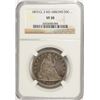 Image 1 : 1873 (CLOSED 3) SEATED HALF DOLLAR NGC VF-30