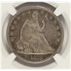 Image 2 : 1873 (CLOSED 3) SEATED HALF DOLLAR NGC VF-30