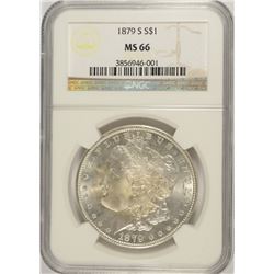 1879-S MORGAN DOLLAR NGC MS-66