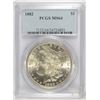 Image 1 : 1882 MORGAN DOLLAR PCGS MS-64