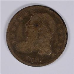 1836 BUST DIME VG/F