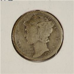 1921 MERCURY DIME G/VG