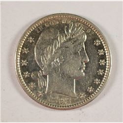 1892-S BARBER QUARTER MS-62