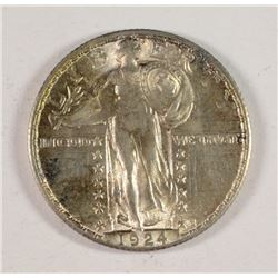 1924 STANDING LIBERTY QUARTER MS-64 FH !!!