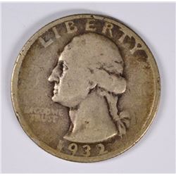 1932-D WASHINGTON QUARTER GOOD