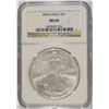 Image 1 : 2004 AMERICAN SILVER EAGLE, NGC MS-69