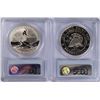 Image 2 : 1995 CYCLING & 2002-W WEST POINT COMMEM SILVER DOLLARS:  BOTH PCGS PR-69 DCAM