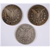 Image 2 : LOT OF ( 3 ) NICE CIRC MORGAN DOLLARS: 1878, 1879 &  1882