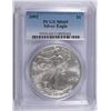 Image 1 : 2002 AMERICAN SILVER EAGLE, PCGS MS-69