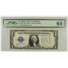 Image 1 : 1928 $1 SILVER CERTIFICATE (FUNNY BACK) PMG 64 EPQ