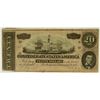 Image 1 : 1864 $20 CONFEDERATE STATES OF AMERICA NOTE