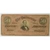 Image 1 : 1864 $50 CONFEDERATE STATES OF AMERICA NOTE