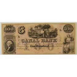 18- $100 CANAL BANK (NEW ORLEANS, LA) CU