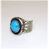 Image 1 : Navajo Sterling Silver Turquoise Women Ring Size 7