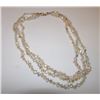 Image 1 : Victorian Style Pearl Necklace with 14K Gold Casp