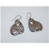 Image 1 : Mexican Sterling Silver 925 Taxco Whimsical Cat Earrings