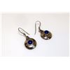 Image 1 : Sterling Silver 925 Lapis Lazuli Pierced Earrings