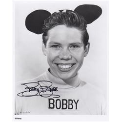 Bobby Burgess Signed Mickey Mouse Club Mouseketeer Photo