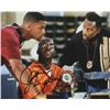 Image 1 : John Salley Signed Photo Still with Will Smith & Martin Lawrence from Bad Boys II
