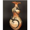 Image 2 : Zuni Polychrome Vase with Lizard Effigies