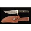 Image 1 : Damascus Steel Skinner Knife