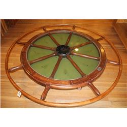 Ship's Wheel Table