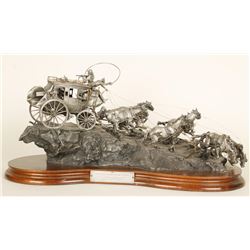 Pewter Art Piece by Michael Boyett