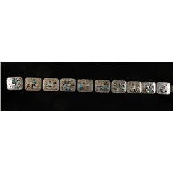 Zuni Storyteller Concho Belt