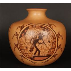 Painted Hopi Pottery Vase