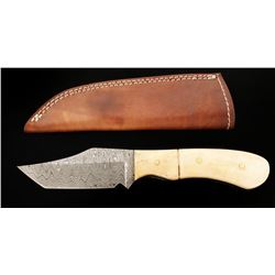Damascus Steel Skinner Knife