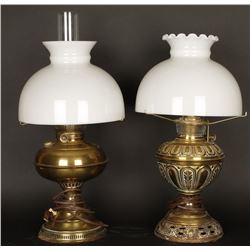 2 Brass Lamps