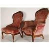 Image 2 : Pair of Victorian Parlor Chairs