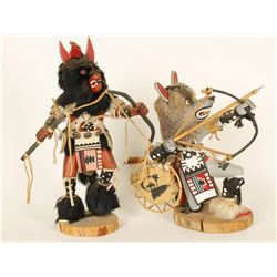 Lot of 2 Kachinas