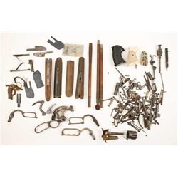Large Lot of Antique Gun Parts