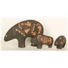 Image 2 : Collection of 3 Navajo Carved Animal Effigies