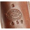 Image 2 : Lot of 6 Holsters and a Leather Rifle Scabbard.