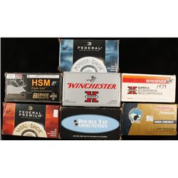 Assorted lot of .308 & .243 Ammo