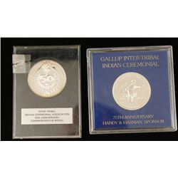 Collection of 2 Inter-Tribal Medals